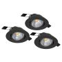 Eglo SALICETO 900747 Inbouwspot 3x6W/LED 2700K 1350LM IP20