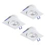 Eglo SALICETO 902328 Inbouwspot 3x6W/LED 4000K 3X580lm ip20