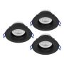 Eglo SALABATE 902274 Inbouwspot 3x5W/LED 2700K, 4000K, 6500K 3X540lm ip65
