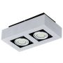 Eglo LOKE 1 LED 91353 Opbouwspot 2x3W/GU10