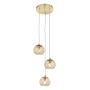 Endon DIMPLE 91971 Hanglamp 3x7W/E14 IP20