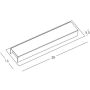 Zambelis 48V LIGHTING SYSTEM E397 Montage-element IP65
