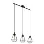 Eglo TARBES 94189 Hanglamp 3x60W/E27