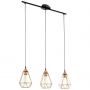 Eglo TARBES 94195 Hanglamp 3x60W/E27
