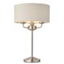 Endon HIGHCLERE 94369 Tafellamp 3x18W/E14 IP20
