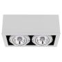 Nowodvorski BOX II 9472 Opbouwspot 2x75W/GU10 ES111 IP20
