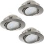 Eglo PINEDA 95853 Inbouwspot 3x6W/LED 500LM