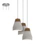 Eglo TAREGA 95526 Hanglamp 3x60W/E27