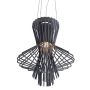 King Home STRAW 966S1.GREY Hanglamp 2x40W/E27 IP20