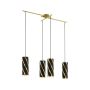 Eglo PINTO NERO 1 97768 Hanglamp 4x60W/E27