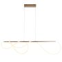 Endon ATTALEA 97629 Hanglamp 1x43.7W/LED 3000K 4000LM IP20