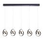 Endon COSMA 97624 Hanglamp 5x14W/LED 3000K 2310LM IP20