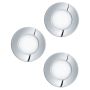 Eglo FUEVA 98635 Inbouwspot 3x2.8W/LED 3000K 1050lm IP20/IP44