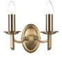 Dar Lighting AMBASSADOR AMB0975 Wandlamp 2x40W/E14