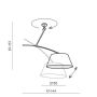AZzardo BARCELONA LAMPBODY AZ2288 Ophanging 1x60W/E27 IP20