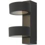 Dar Lighting BOHDAN BOH0939 Wandlamp 2x7W/LED 3000K 668LM IP65