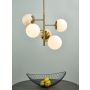 Dar Lighting BOMBAZINE BOM0535 Hanglamp 5x40W/E14