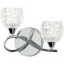 Endon BOYER BOYER-2WBCH-L Wandlamp 2x33W/G9 IP20