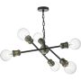 Dar Lighting BRIGADE BRI0654 Hanglamp 6x60W/E27 IP20