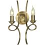 Endon PENN CA7W2BB Wandlamp 2x40W/E14