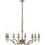 Endon STANFORD CA1P8B Kroonluchter 8x40W/E14