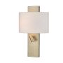 Dar Lighting DIJON DIJ0945 Wandlamp 1x60W/E27+1x5W/LED 3000K 112LM
