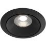 Maytoni YIN DL031-2-L12B Inbouwspot 1x12W/LED 3000K 950LM IP20