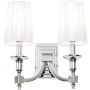 Endon DOMINA DOMINA-2WBNI Wandlamp 2x40W/E14 IP20