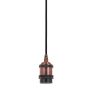 Italux CLASSO DS-M-034 RED COPPER Hanglamp 1x60W/E27