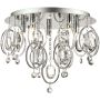 Dar Lighting EVANGELINE EVA5450 Plafondlamp 5x25W/G9