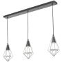 Dar Lighting GIANNI GIA0350 Hanglamp 3x50W/GU10/LED