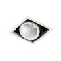 Italux VERTICO GL7108-1/18W 4000K WH+BL Inbouwspot 1x18W/LED 1550LM IP20