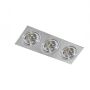 AZzardo SIRO AZ0773 Inbouwspot 3x50W/GU10 ES111