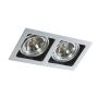 AZzardo SISTO AZ0794 Inbouwspot 2x50W/G53/AR111
