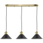 Dar Lighting HADANO HAD3640-02 Hanglamp 3x40W/E14