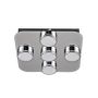Italux MARCEL HD-4011N-05-9051D CH Plafondlamp 5x5W/LED