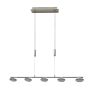 Italux MARLEY HD-352ML-05-9051B CH Hanglamp 5x5W/LED