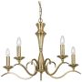 Endon KORA KORA-5AB Kroonluchter 5x40W/E14 IP20