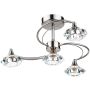 Dar Lighting LUTHER LUT0446 Plafondlamp 4x40W/G9