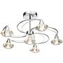 Dar Lighting LUTHER LUT0650 Plafondlamp 6x40W/G9