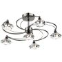 Dar Lighting LUTHER LUT0667 Plafondlamp 6x40W/G9
