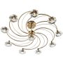 Dar Lighting LUTHER LUT2375 Plafondlamp 10x40W/G9
