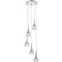 Dar Lighting LYALL LYA0550 Hanglamp 5x40W/G9