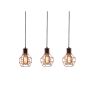 AZzardo CARRON 3 LINE AZ2141 Hanglamp 3x60W/E27 IP20