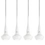 AZzardo TASOS AZ0884 Hanglamp 4x40W/E14