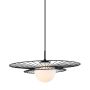 Italux ALISON MDM-4001/1 BK Hanglamp 1x40W/E27 IP20