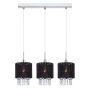 Italux ASTRA MDM1953-3 BK Hanglamp 3x40W/E14