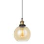 Italux CARDENA MDM-4330/1 GD+AMB Hanglamp 1x40W/E27 IP20