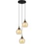 Italux CARDENA MDM-4330-3-GD+AMB Hanglamp 3x40W/E27 IP20