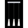 Italux CAROLE MDM-1668/3B Hanglamp 3x60W/E27